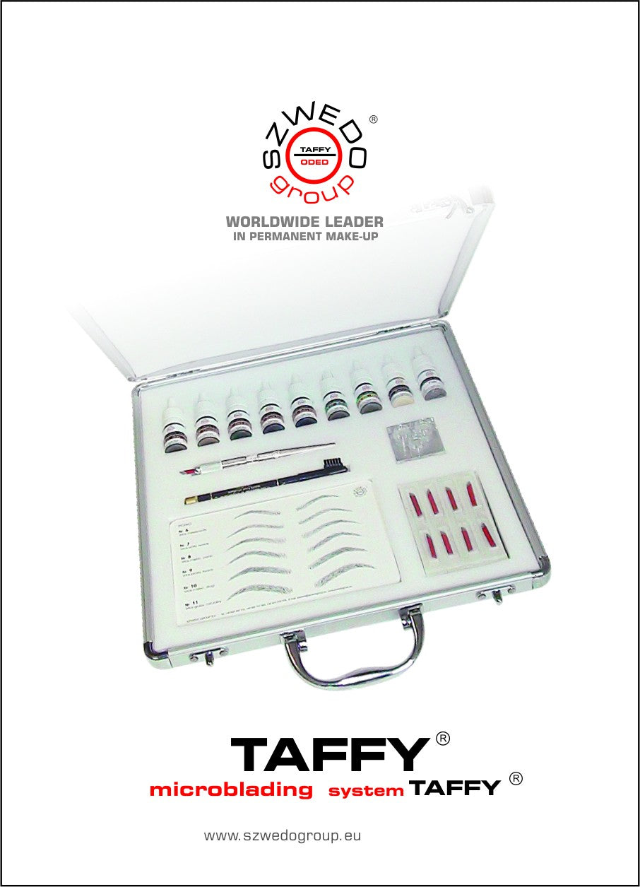 TAFFY MICROBLADING SYSTEM, KIT – Komplettes Starter-Set für Augenbrauen-Microblading