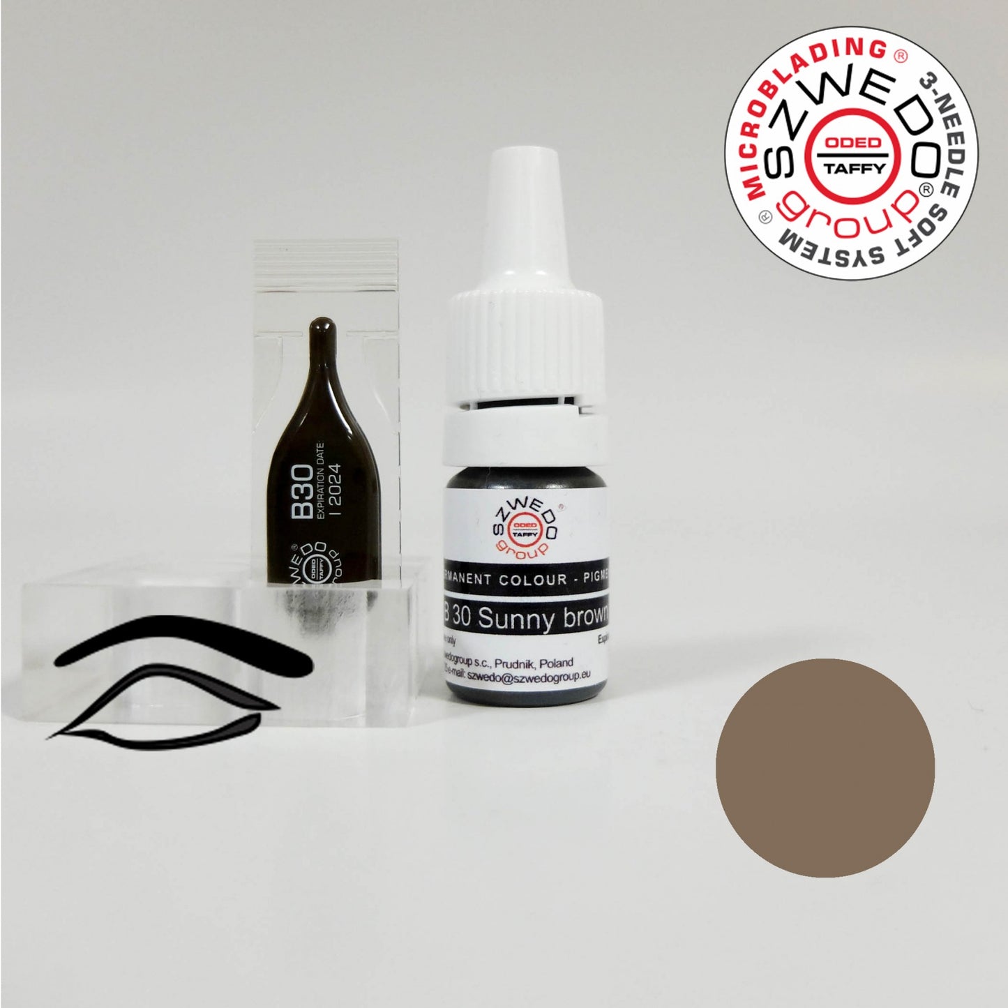 B30 Sunny Brown - Augenbrauen Pigment
