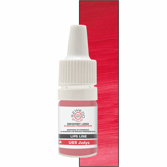 U69 Judy's – Rubinrot Neutral-Warm – PMU Lippenpigment 5ml