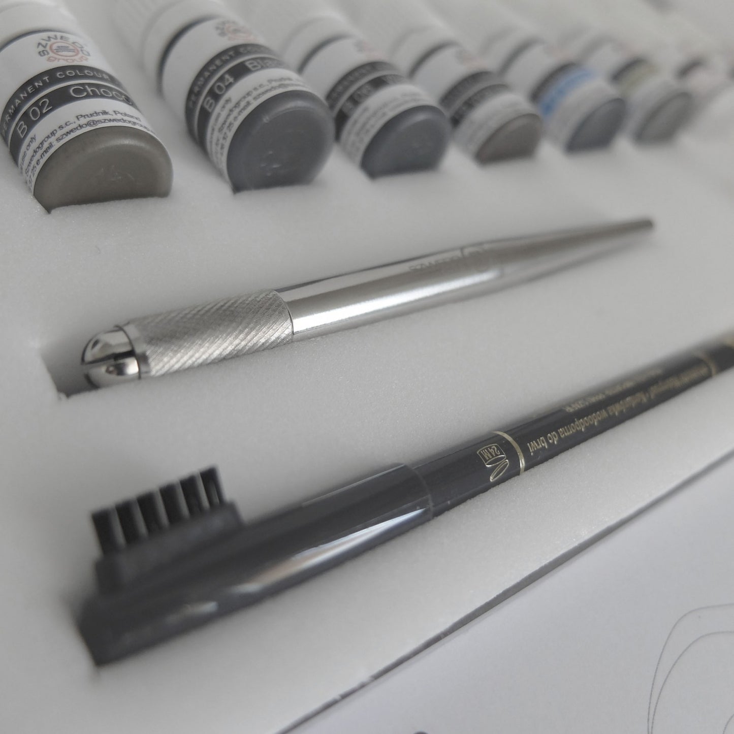 TAFFY MICROBLADING SYSTEM, KIT – Komplettes Starter-Set für Augenbrauen-Microblading